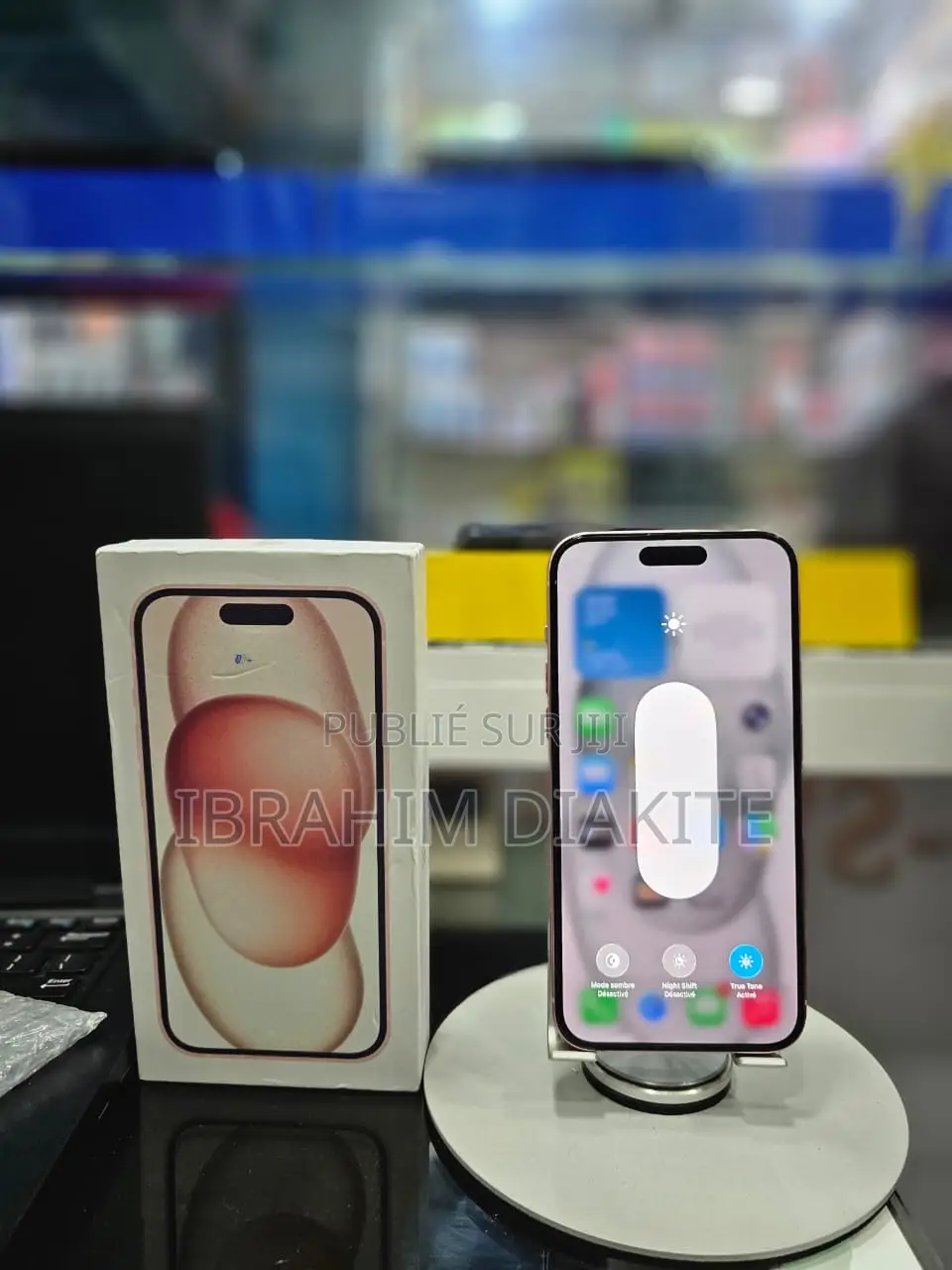 Apple iPhone 15 Plus 128 GB Or rose