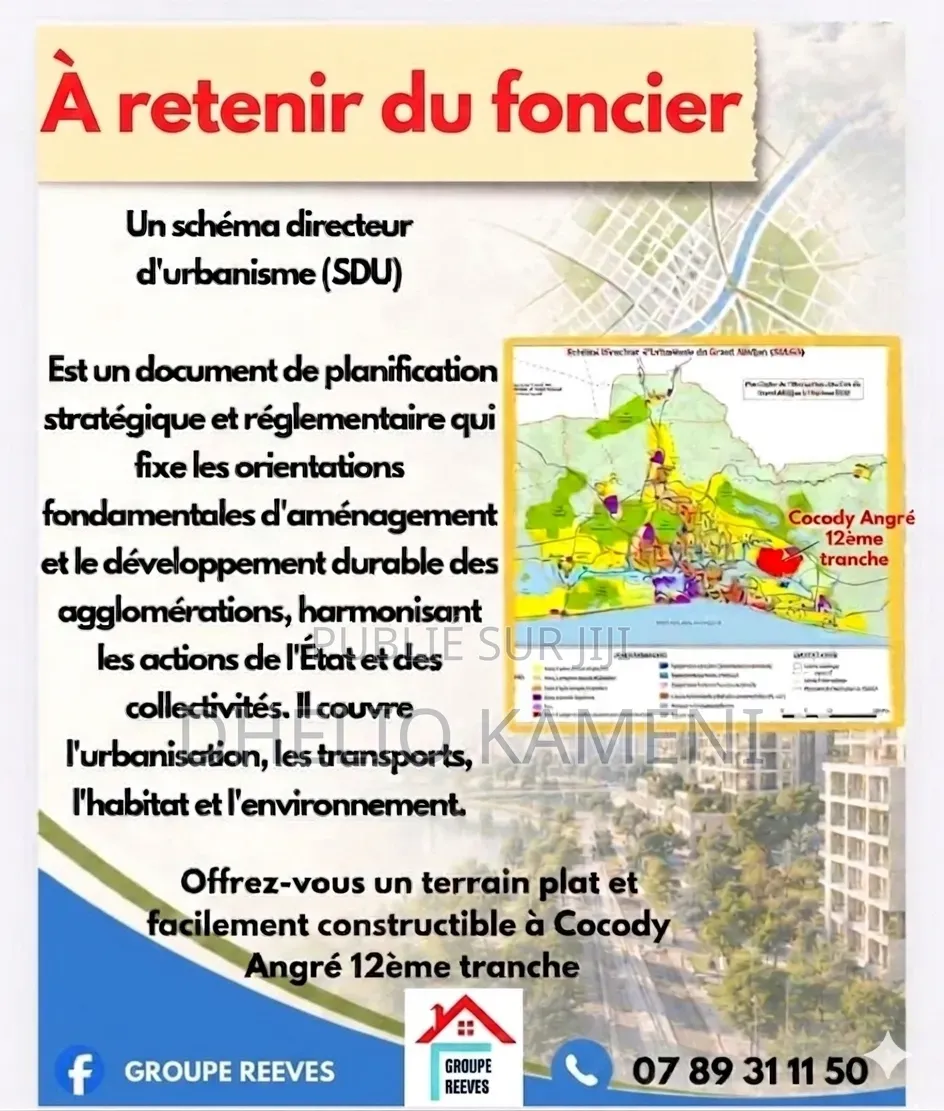 Opportunités De Terrains À Angré 12eme Tranche