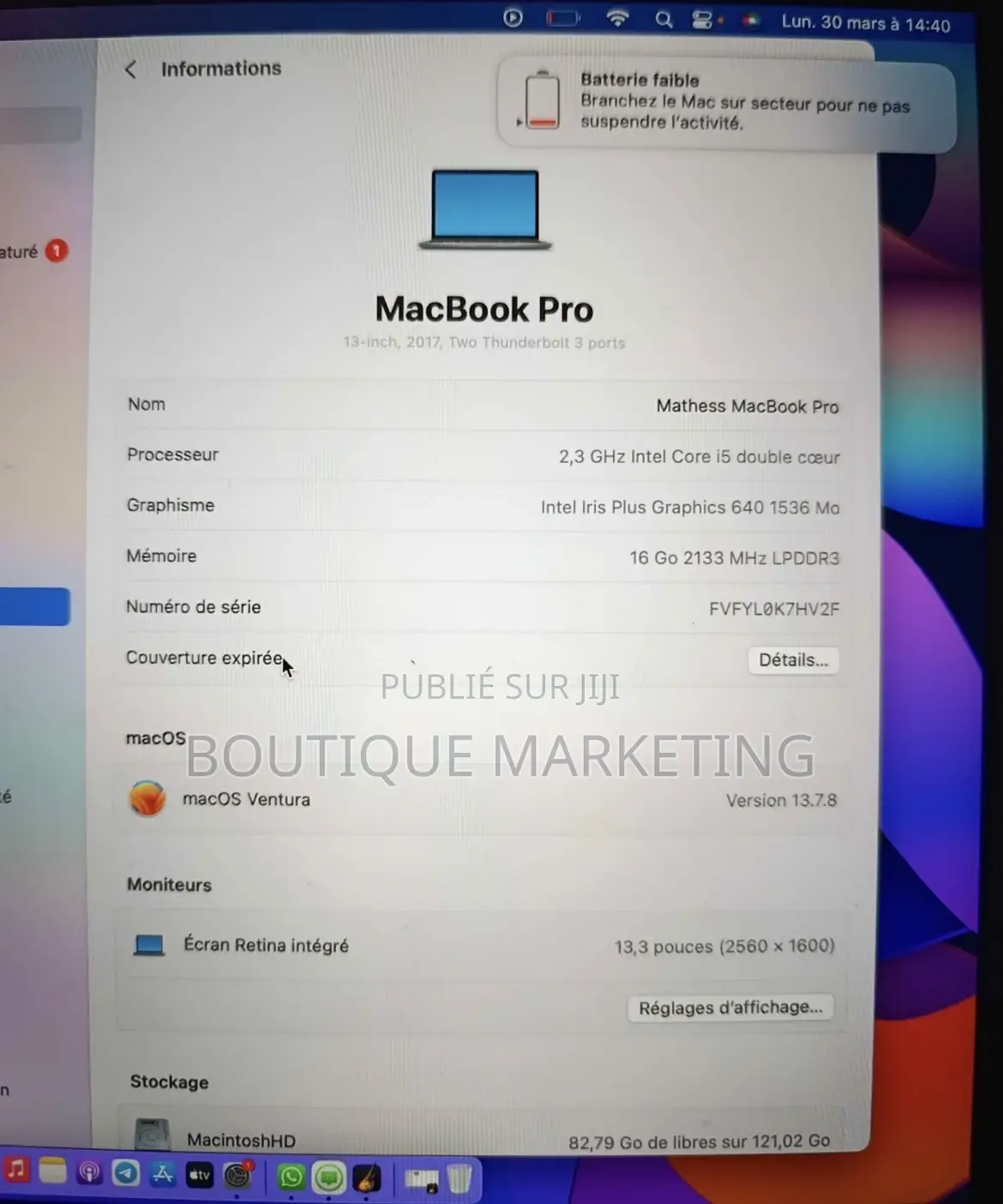 Nouveau Ordinateur de bureau Apple iMac 16GB Autre eMMC 512GB