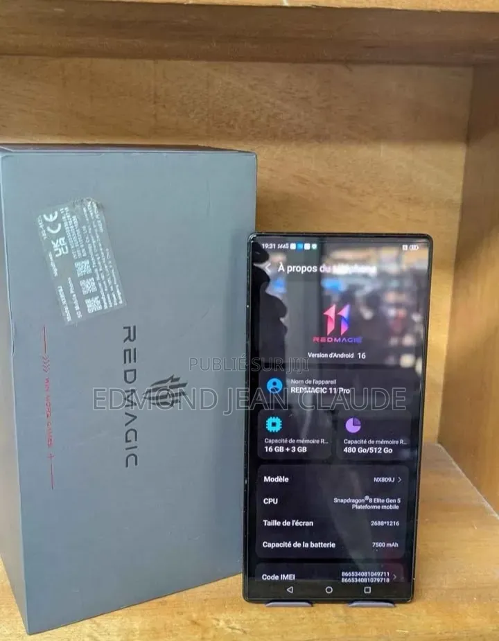 Nouveau Téléphone portable 512 GB Noir