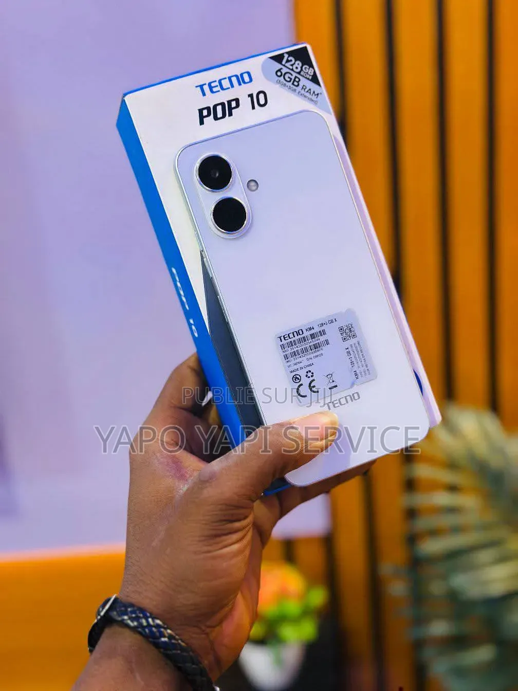 Tecno Pop 10 128 GB Gris