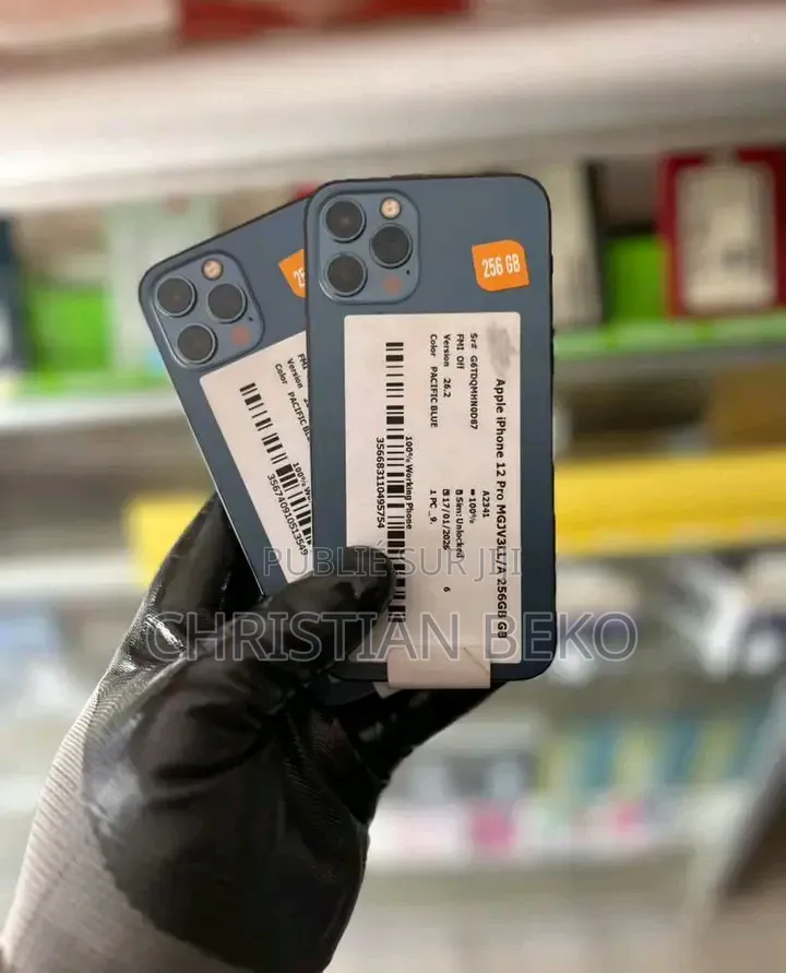 Nouveau Apple iPhone 12 Pro 256 GB Bleu