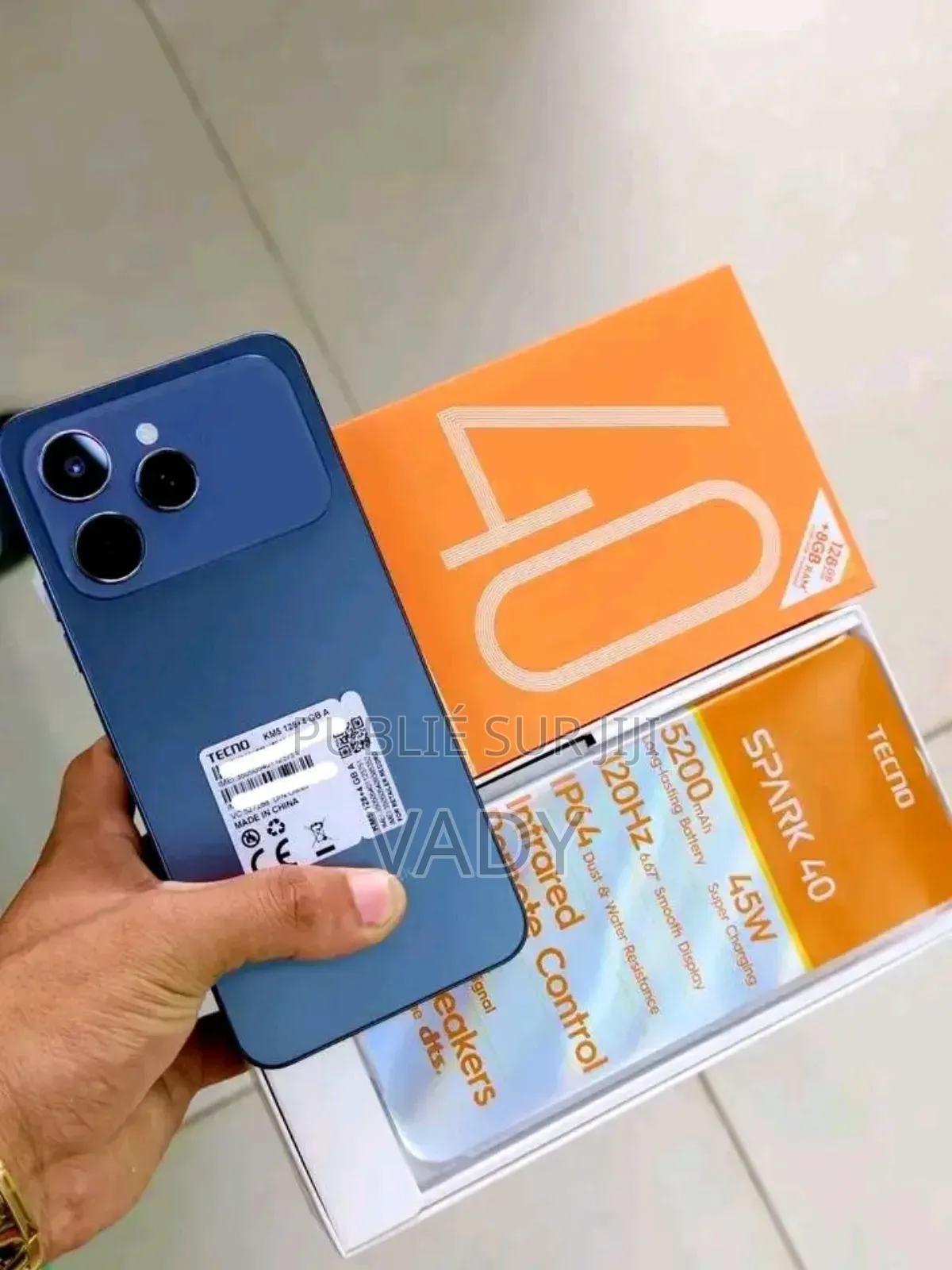Téléphone Android Tecno Spark 40