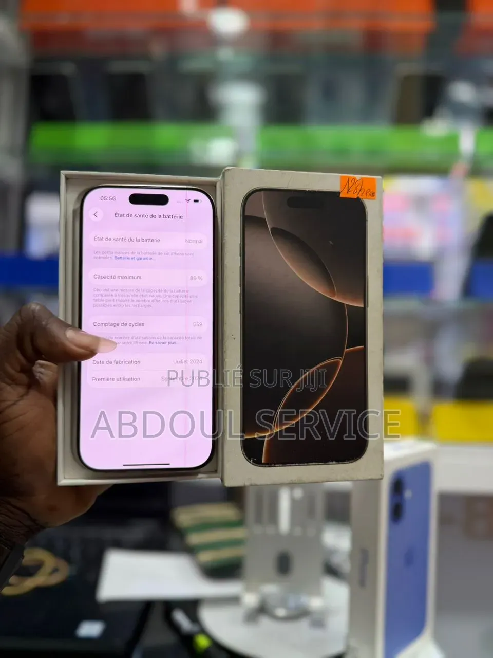 Apple iPhone 16 Pro 128 GB Doré