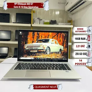 Ordinateur portable HP EliteBook 840 G7 16GB Intel Core i5 SSD 256GB