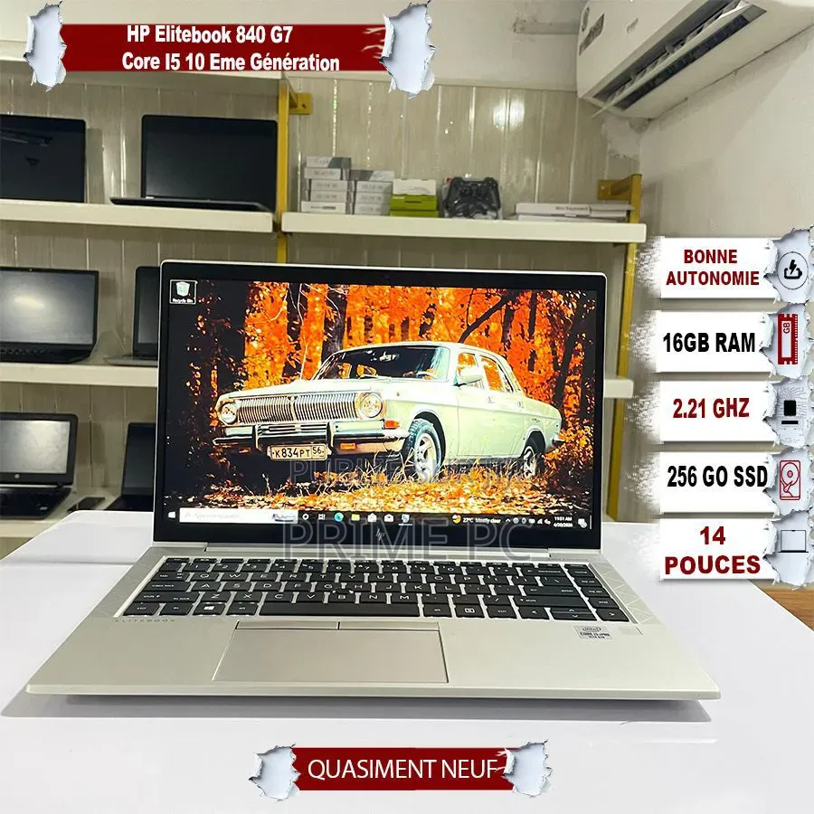 Ordinateur portable HP EliteBook 840 G7 16GB Intel Core i5 SSD 256GB