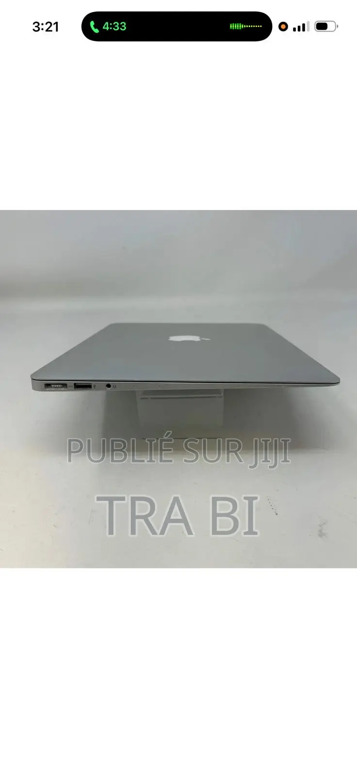 Ordinateur portable Apple MacBook Air 2017 8GB Intel Core i5 SSD 128GB