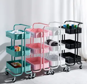 Chariot De Rangement Grand Format Multifonction