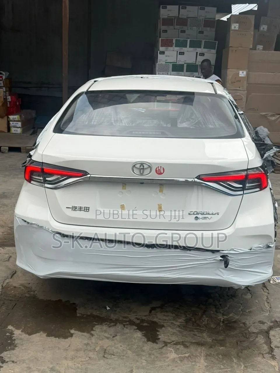 Nouveau Toyota Corolla Hybrid 2025 Blanc