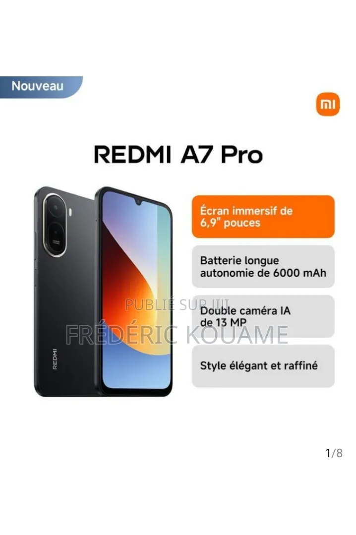 Xiaomi Redmi 7A 32 GB Noir