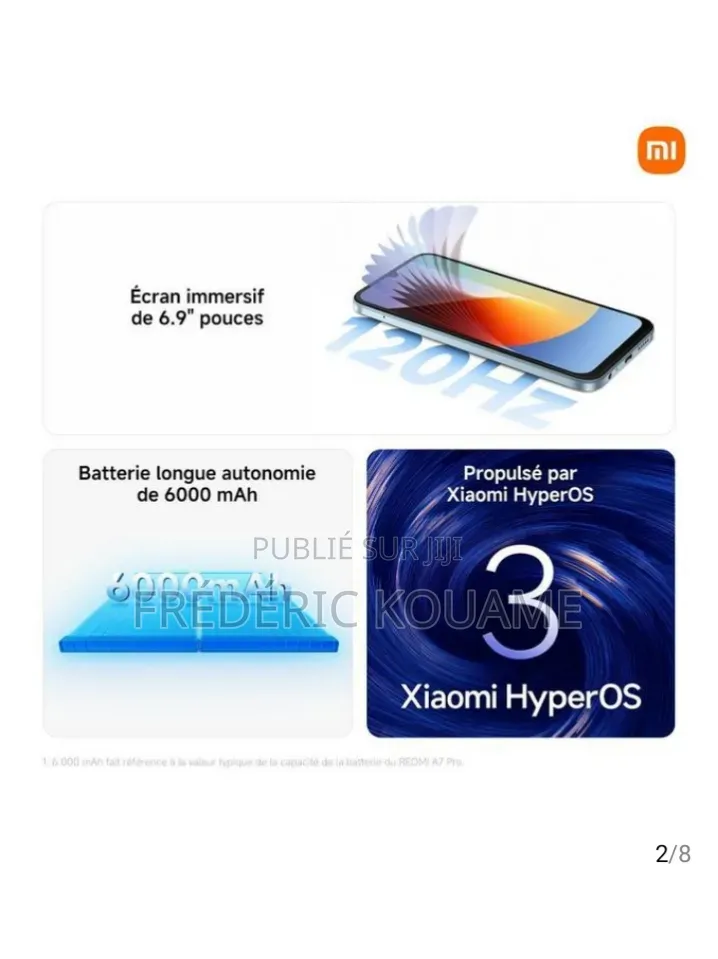 Xiaomi Redmi 7A 32 GB Noir