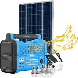 Générateur Solaire Portable Gk-Sk006 – Woofer + Énergie 2 en 1