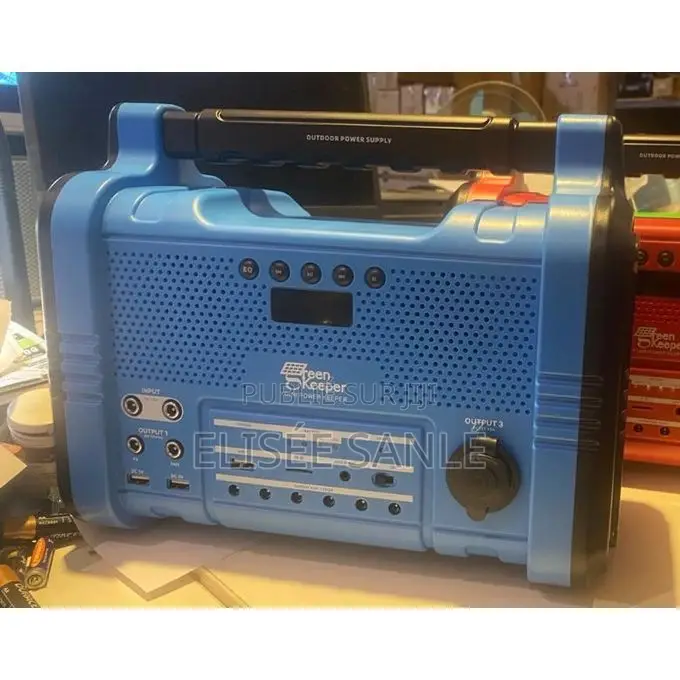 Générateur Solaire Portable Gk-Sk006 – Woofer + Énergie 2 en 1
