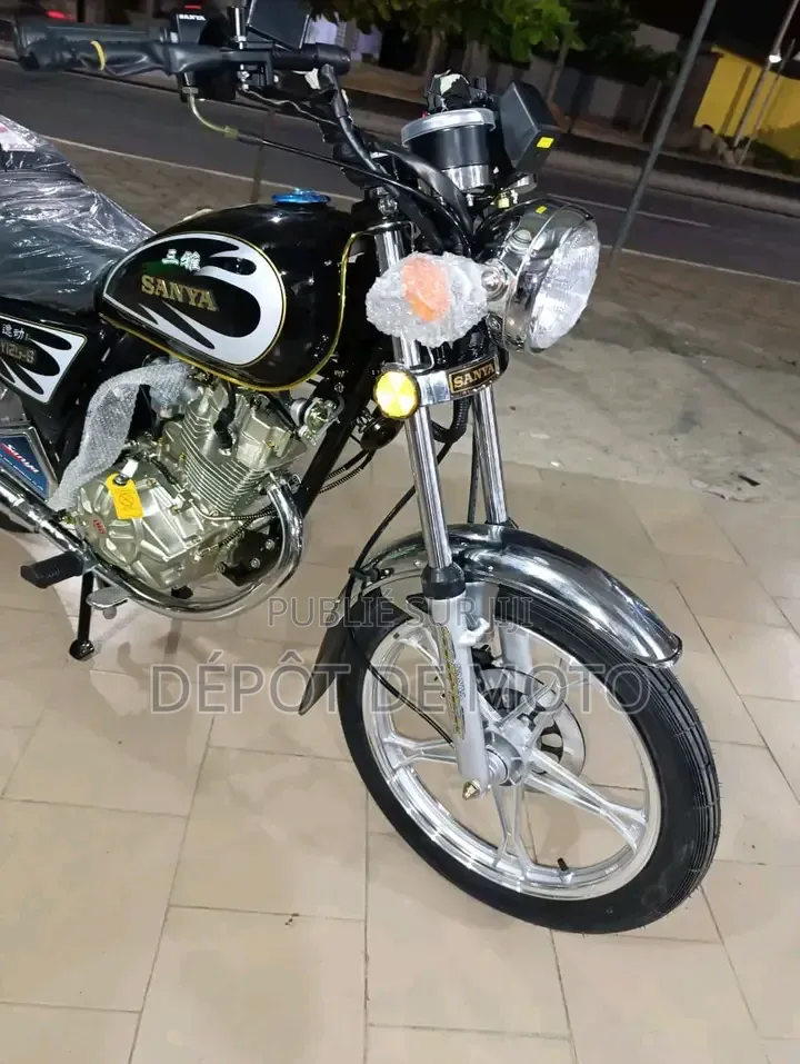 Nouveau Sanya SY125-8 2024 Noir