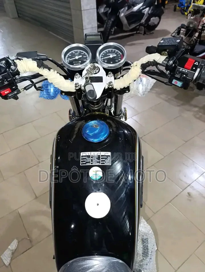 Nouveau Sanya SY125-8 2024 Noir
