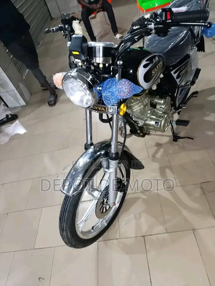 Nouveau Sanya SY125-8 2024 Noir