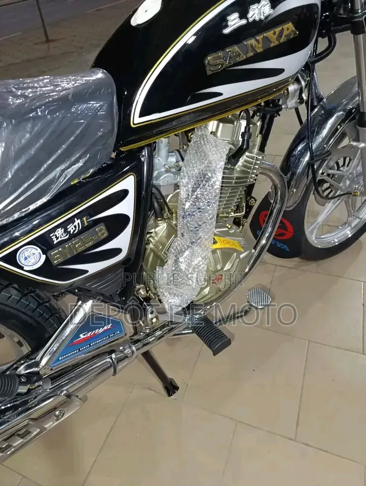 Nouveau Sanya SY125-8 2024 Noir