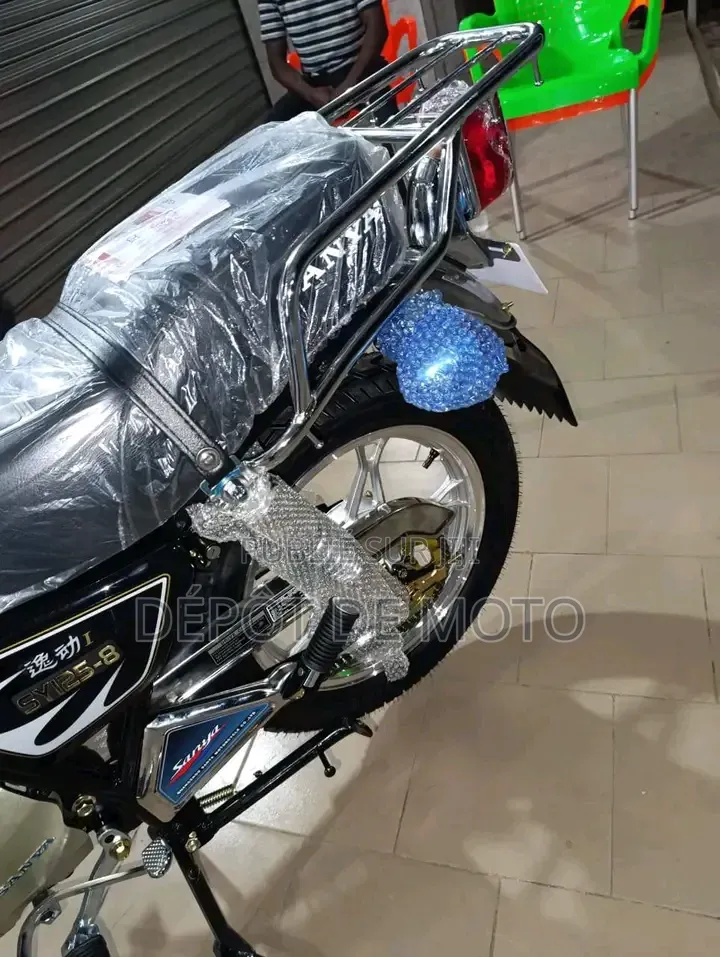 Nouveau Sanya SY125-8 2024 Noir