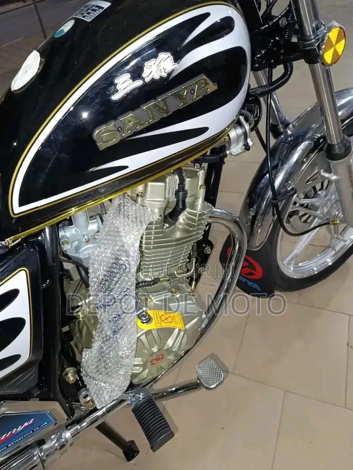 Nouveau Sanya SY125-8 2024 Noir