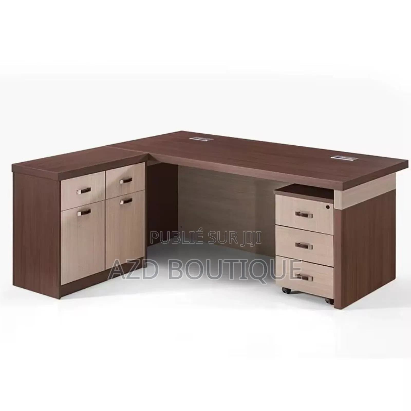 Bureau Luxe Très Élégant Avec Retour Ou Sans Retour