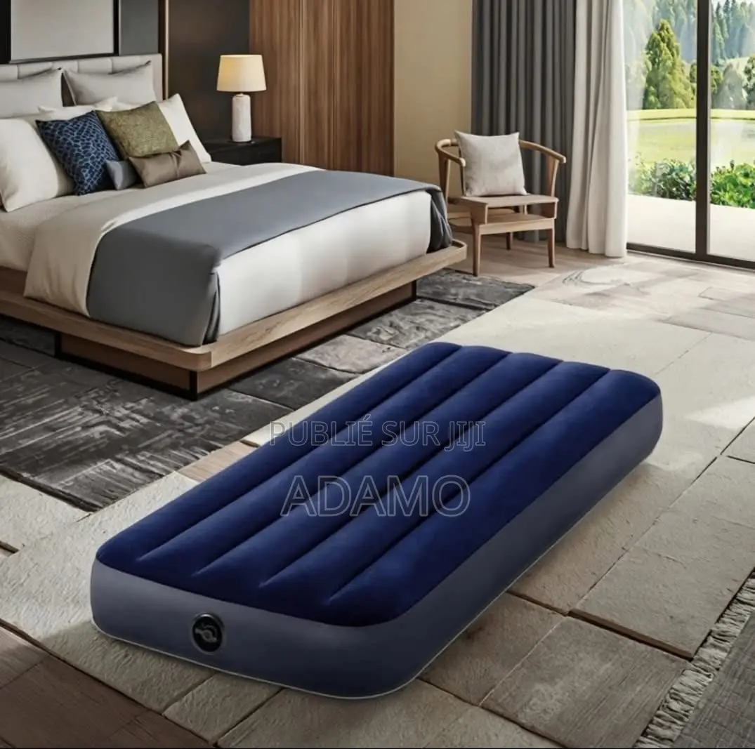 Matelas 1place+Gonfleur Gratuit