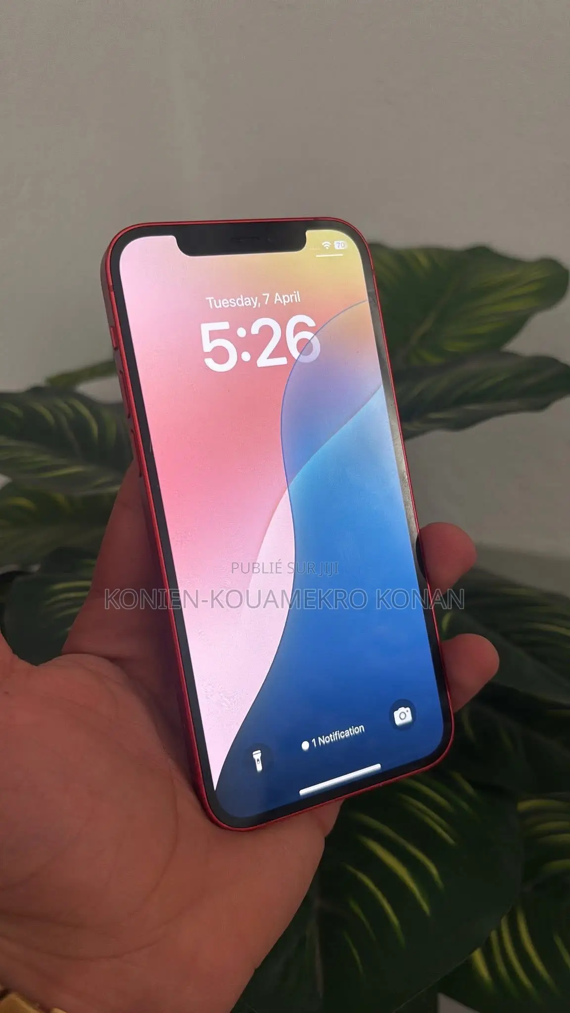 Nouveau Apple iPhone 12 128 GB Rouge