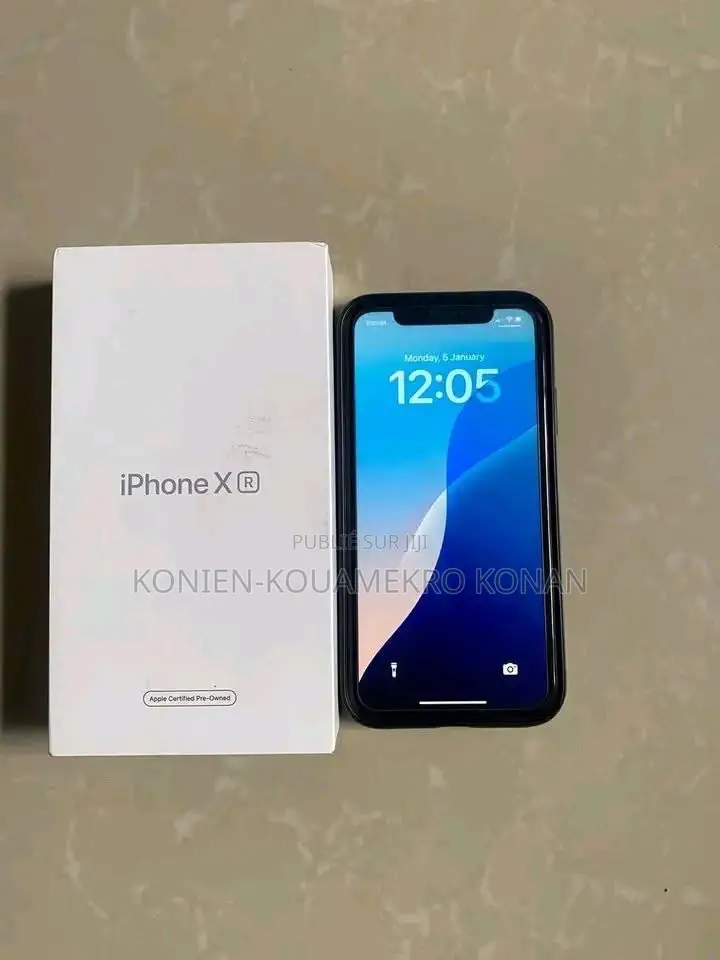 Nouveau Apple iPhone XR 128 GB Blanc