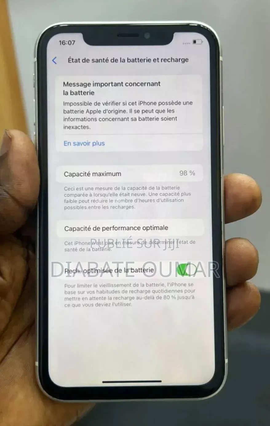 Nouveau Apple iPhone XR 64 GB Blanc