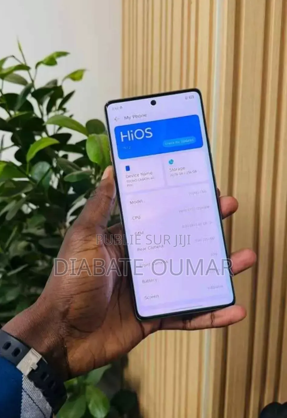 Nouveau Tecno Camon 40 Pro 5G 256 GB Gris