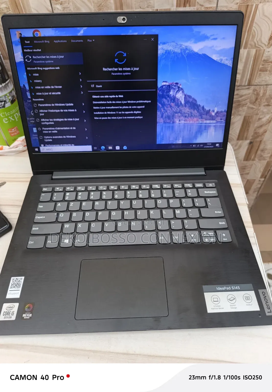 Ordinateur portable Lenovo IdeaPad S145 12GB Intel Core i5 SSD 256GB