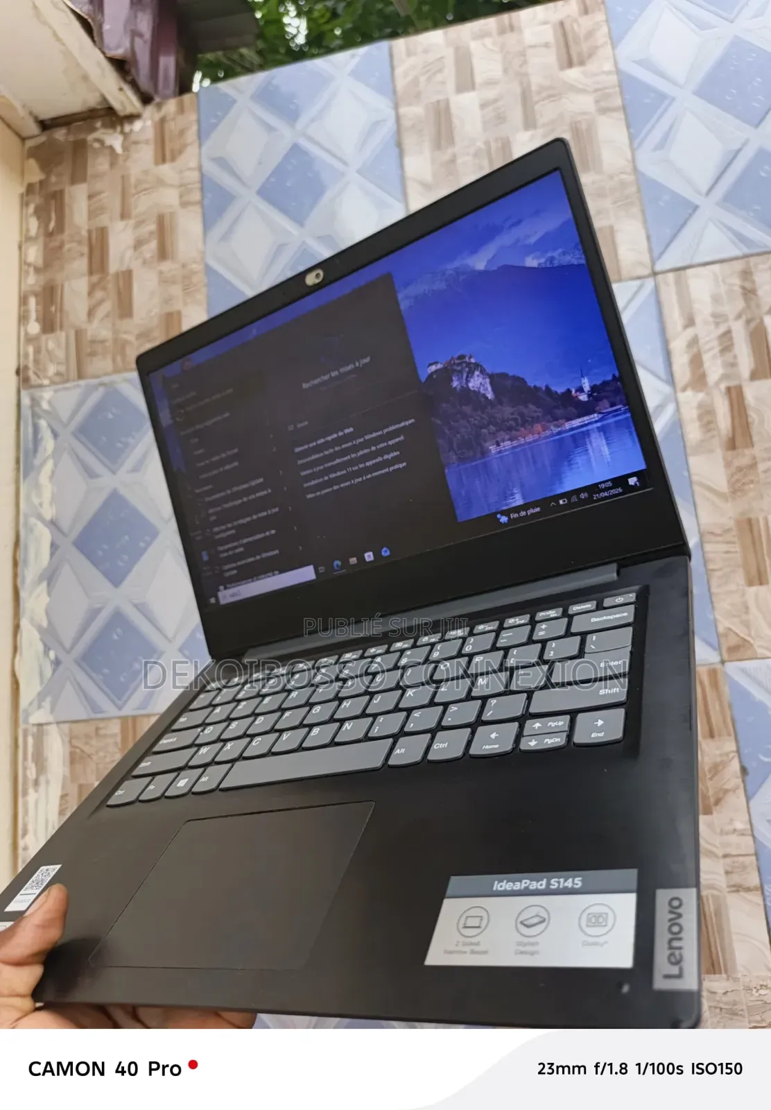Ordinateur portable Lenovo IdeaPad S145 12GB Intel Core i5 SSD 256GB
