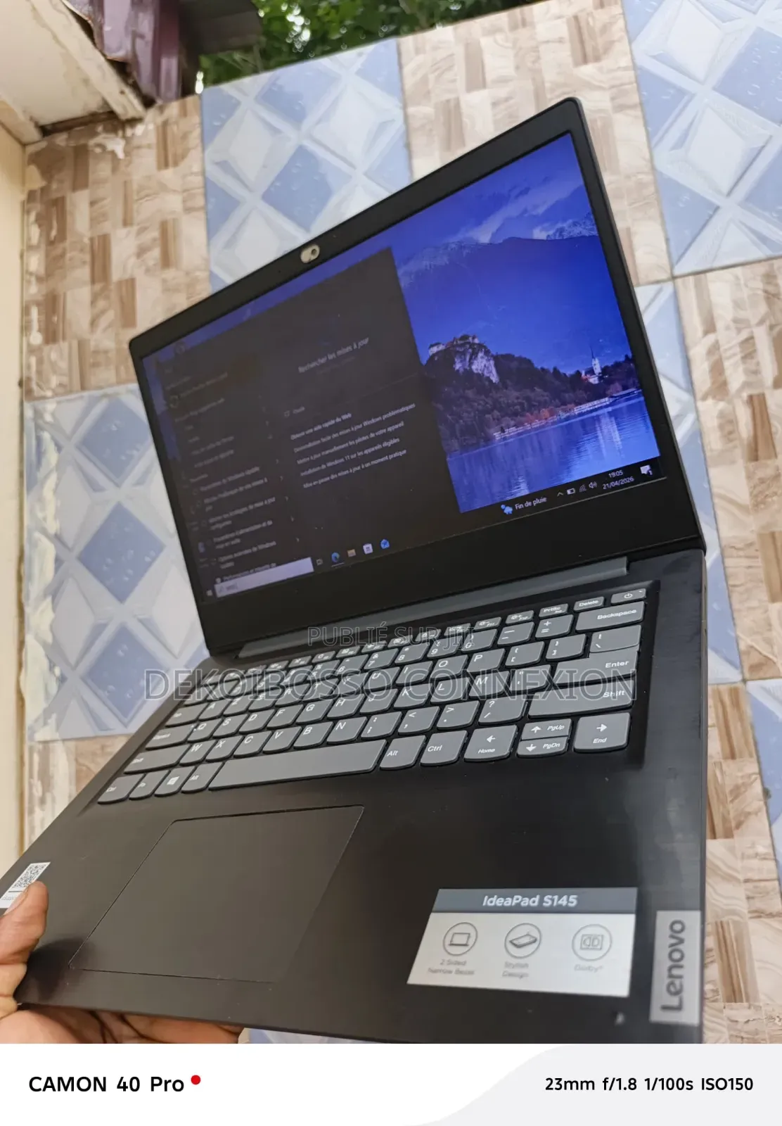 Ordinateur portable Lenovo IdeaPad S145 12GB Intel Core i5 SSD 256GB