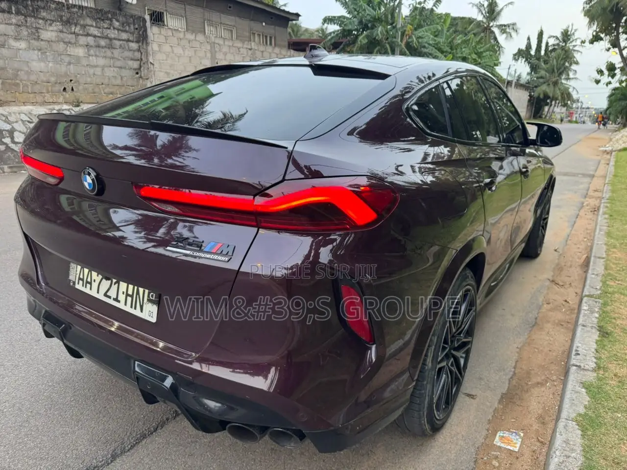 BMW X6 M Sport 2022 Marron