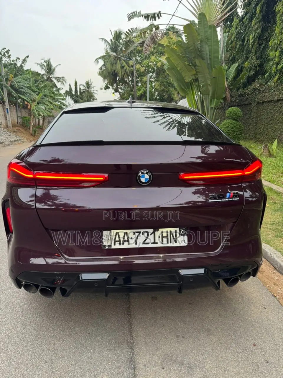 BMW X6 M Sport 2022 Marron