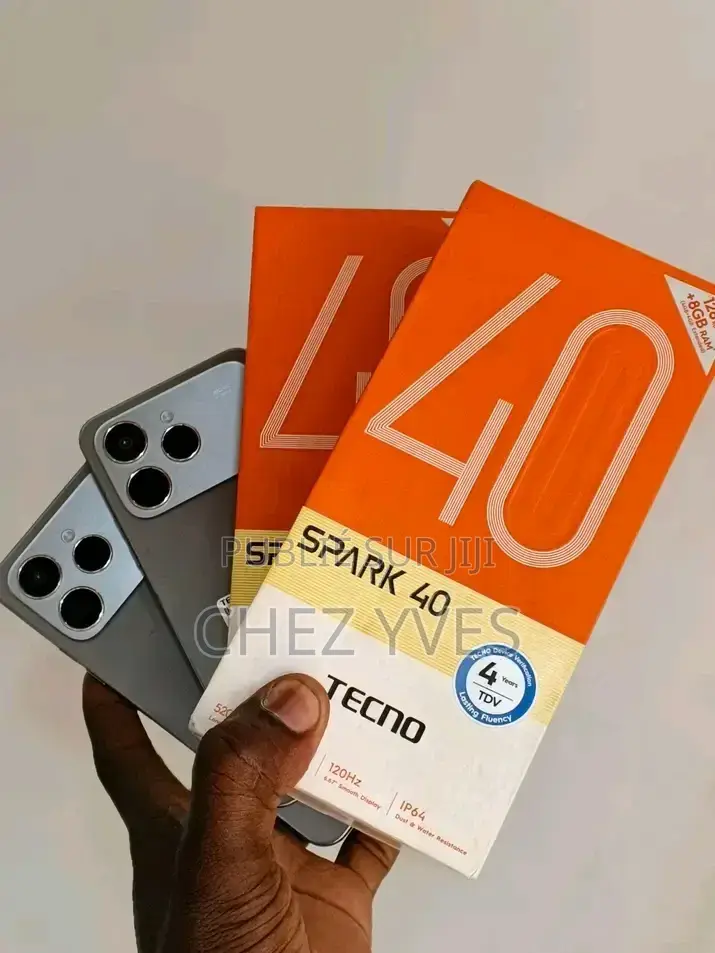 Nouveau Tecno Spark 40 256 GB Blanc