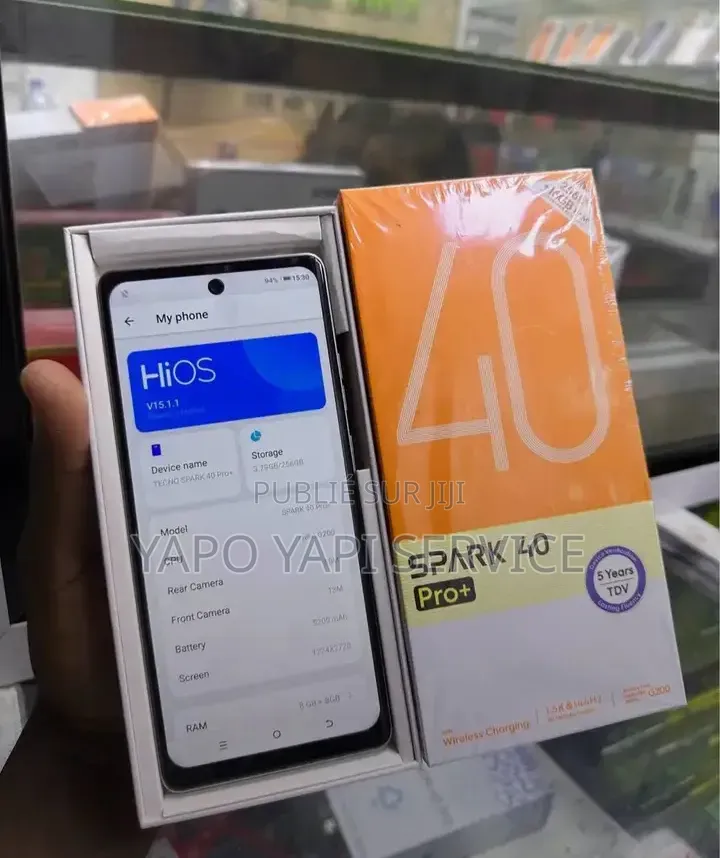 Tecno Spark 40 256 GB Gris