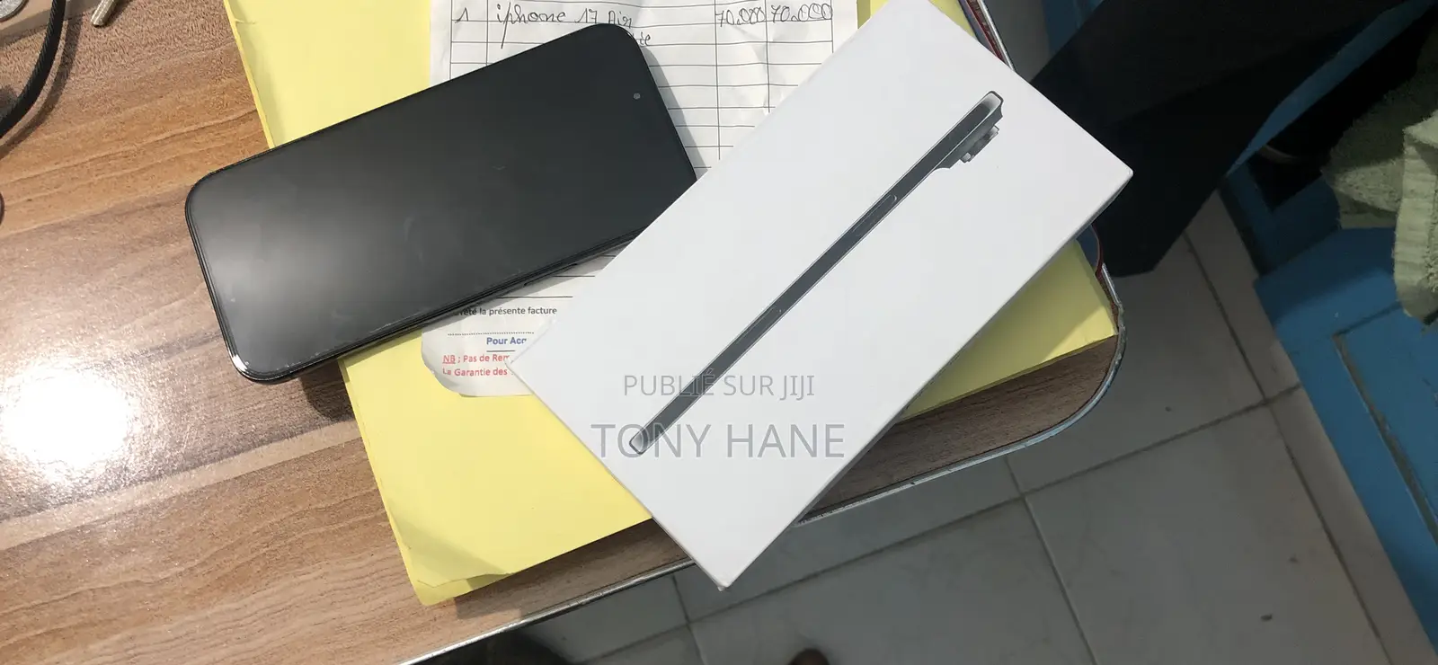 Nouveau Apple iPhone Air 512 GB Noir