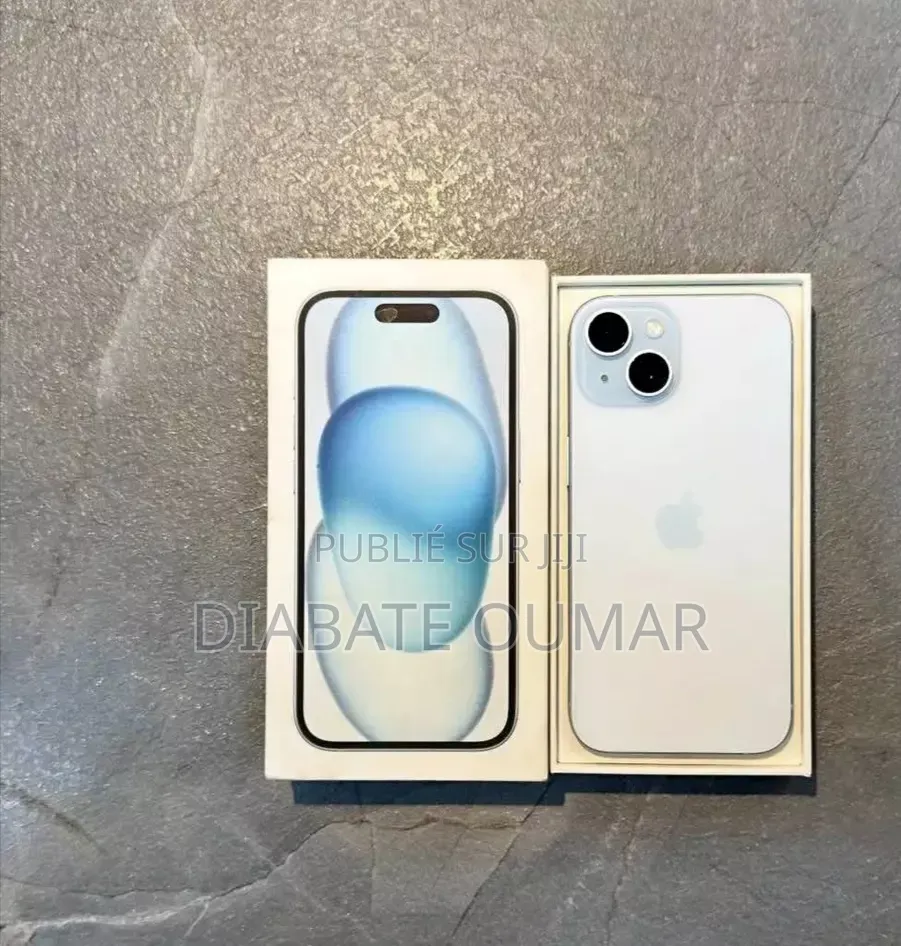 Nouveau Apple iPhone 15 256 GB Gris