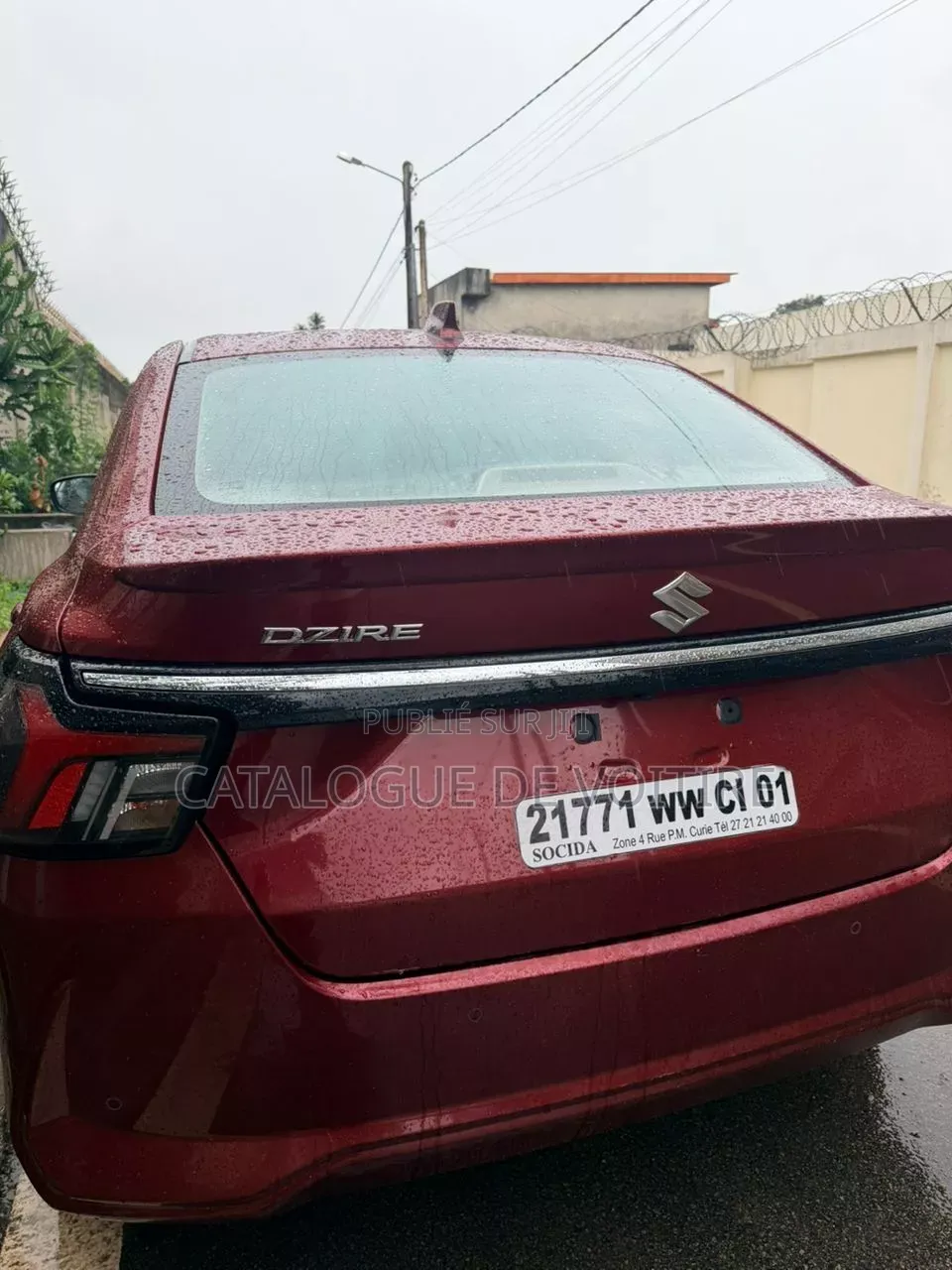 Suzuki Dzire 2025 Bordeaux