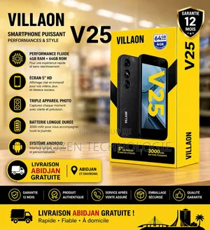 Nouveau Villaon V30 128 GB Noir