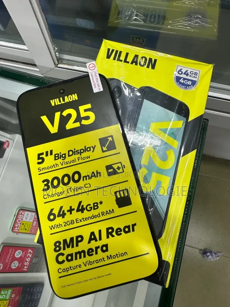 Nouveau Villaon V30 128 GB Noir