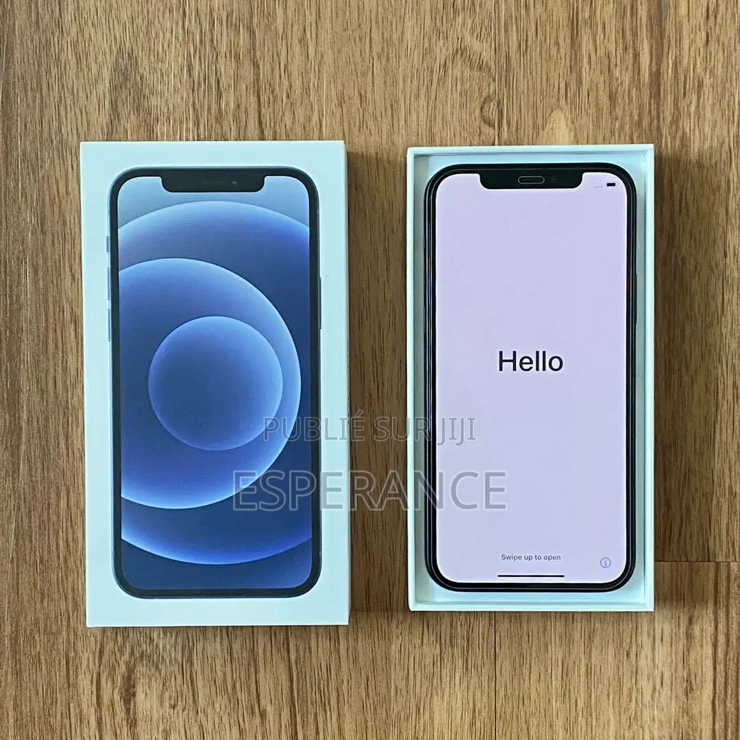 New Apple iPhone 12 64 GB Noir