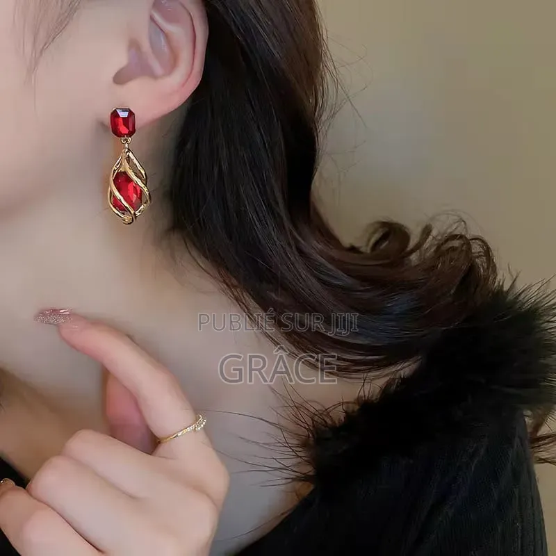 Boucles d'Oreilles en Forme De Goutte