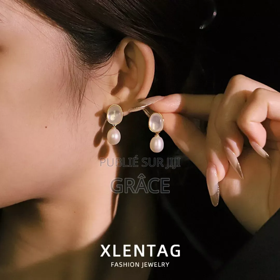 Boucle d'Oreille en Forme De Rond
