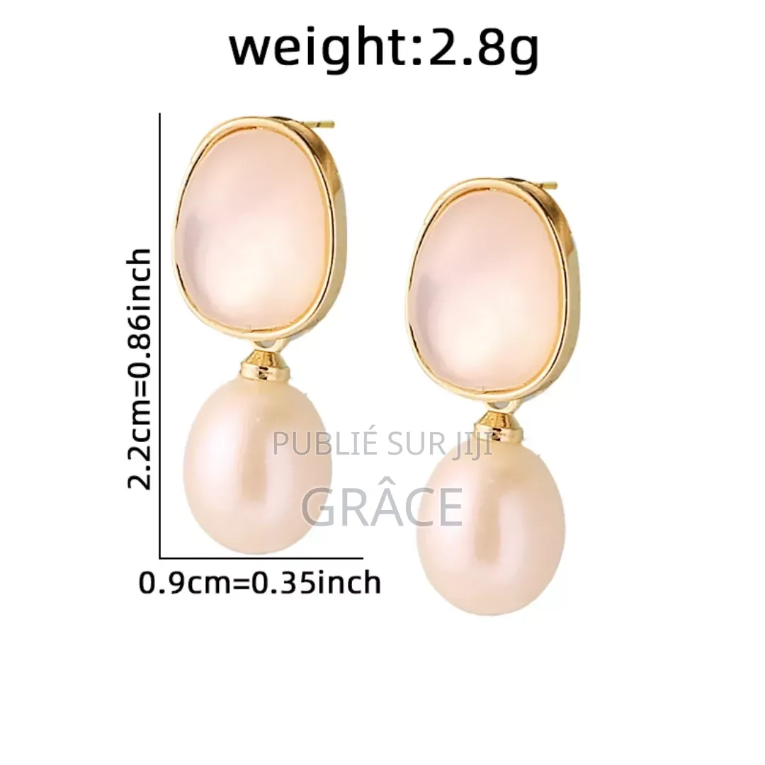 Boucle d'Oreille en Forme De Rond