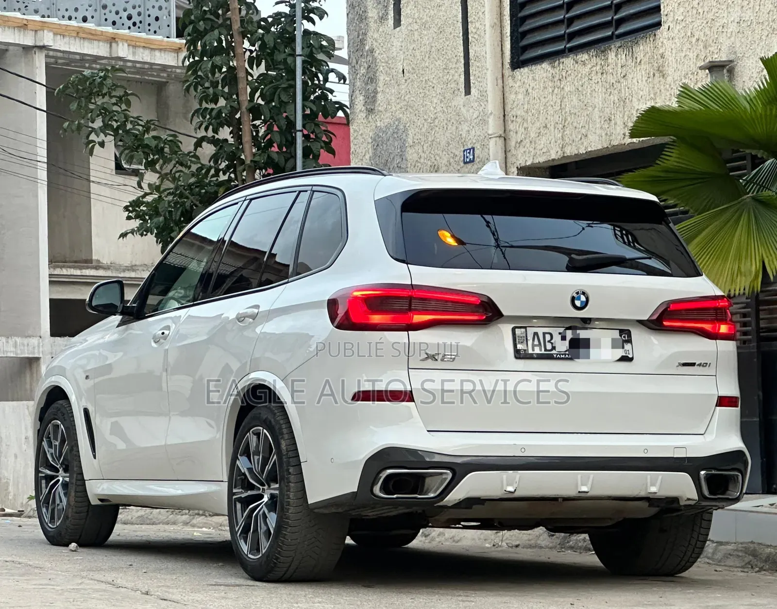 BMW X5 xDrive40i 2021 Blanc