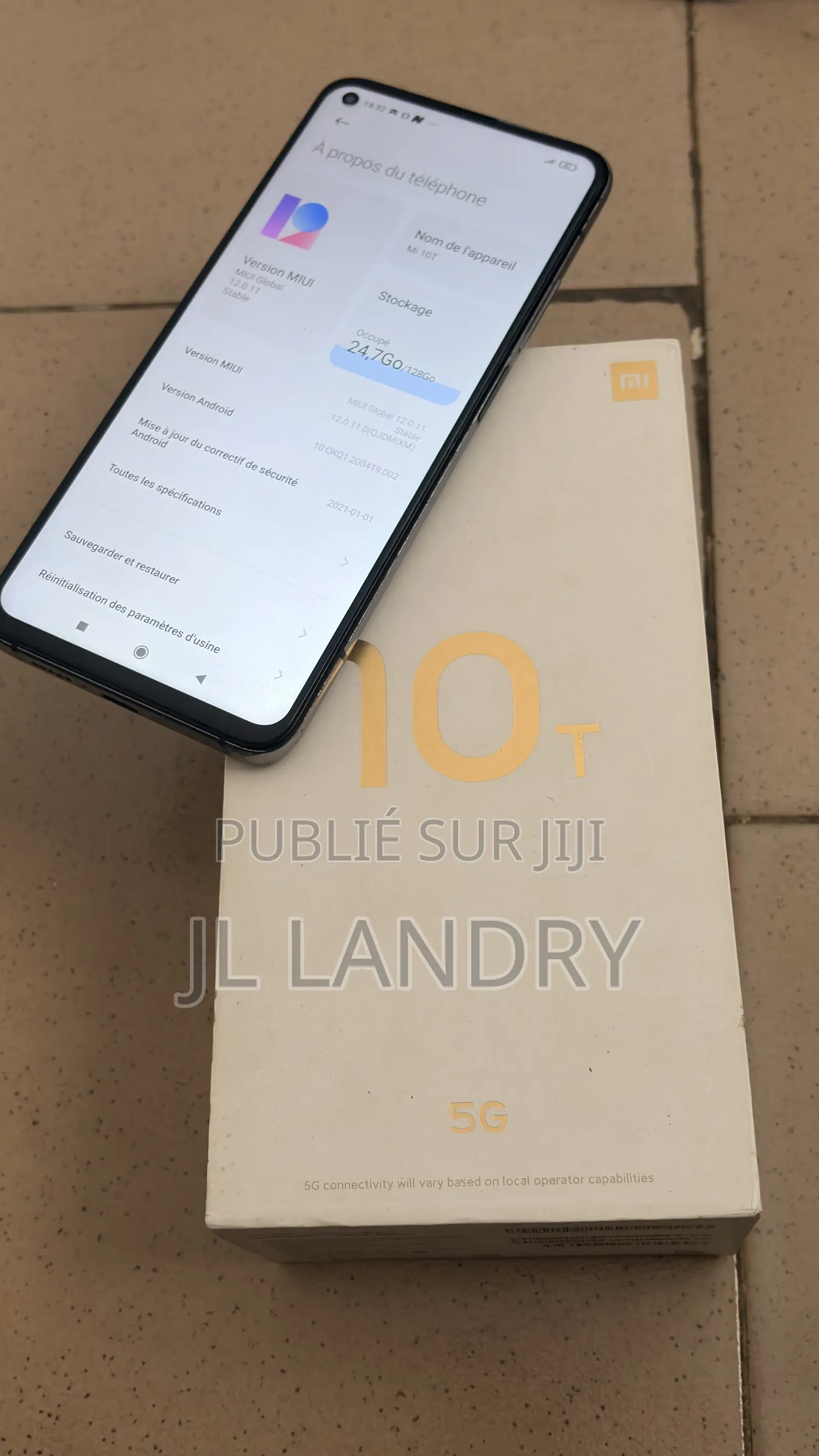 Xiaomi Mi 10i 128 GB Noir