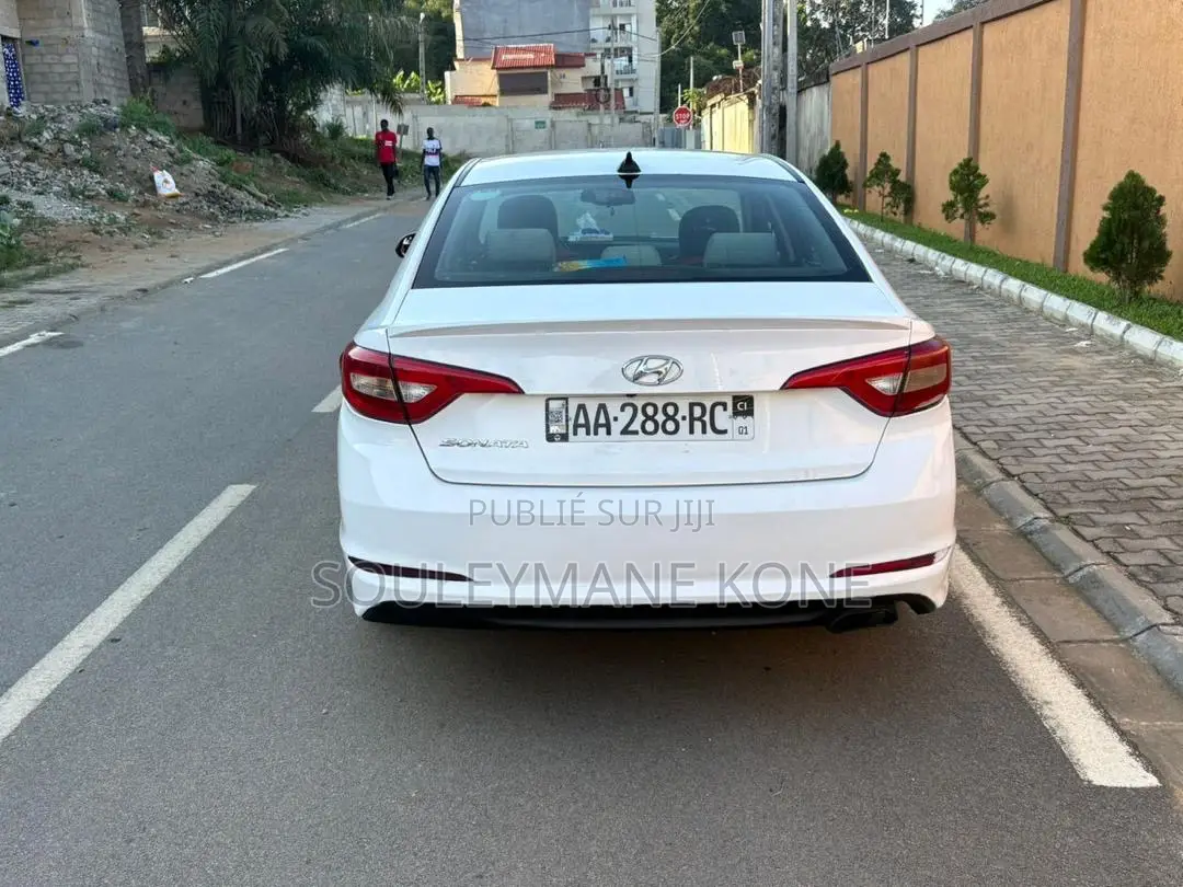 Hyundai Sonata 2016 Blanc