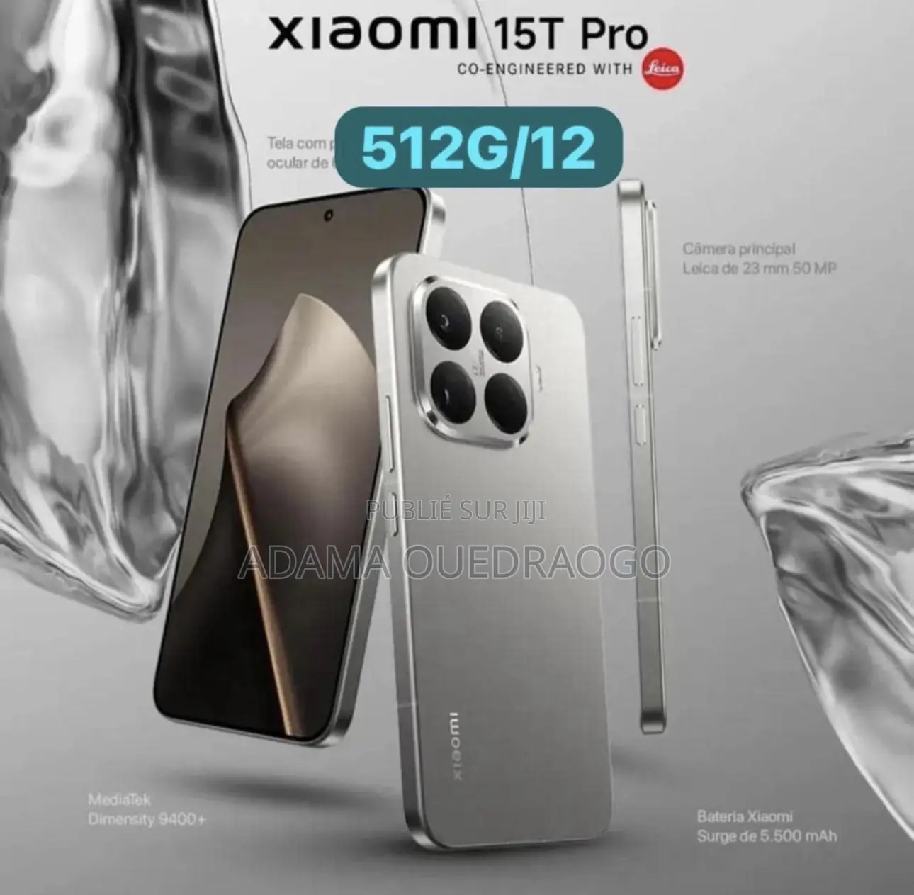 Nouveau Xiaomi 15T Pro 512 GB Bronze