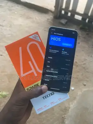 Nouveau Tecno Spark 40 128 GB Blanc